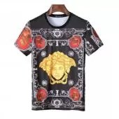 short sleeve t-shirt casual versace vintage floral homme summer lion et medusa